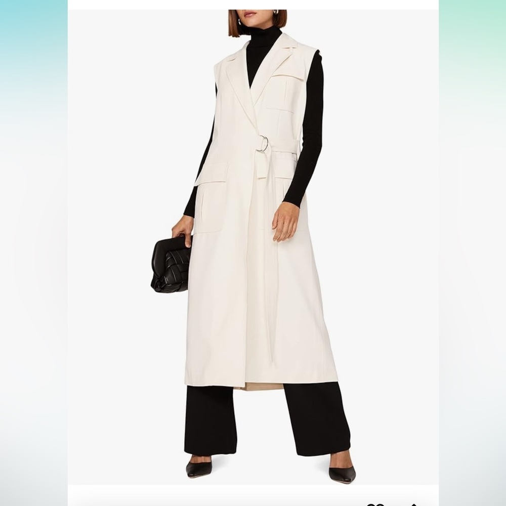 Marina Moscone Collective womens Long Wrap Vest